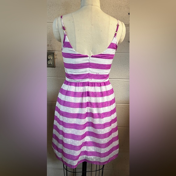 Lilly Pulitzer Pansy Purple Antonia Casual Dress - Picture 11 of 12